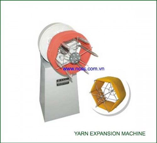 Yarn expansion machine