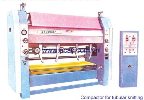 Compactor for tubular knitting