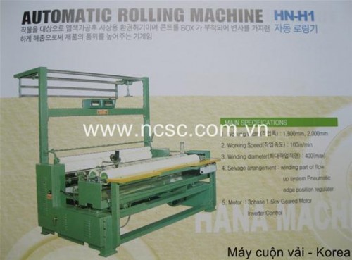Automatic rolling machine