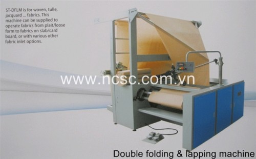 Double folding & lapping machine
