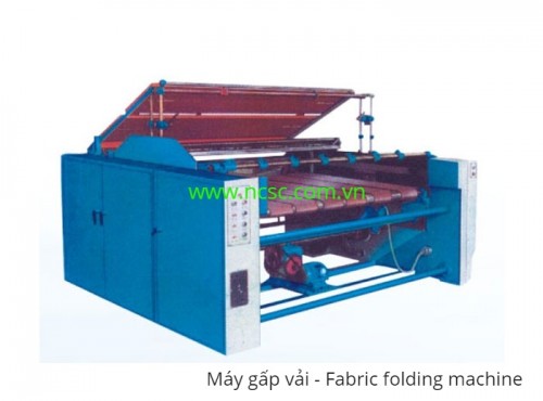 Fabric folding machine