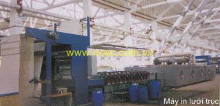 Rotary screen printing machine