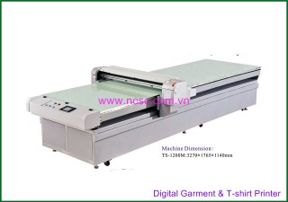 Digital Flatbed Garment Printer