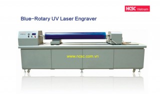 Rotary screen laser engraver