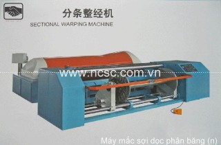 Sectional warping machine (n)