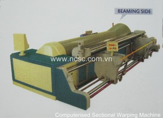 Sectional warping machine