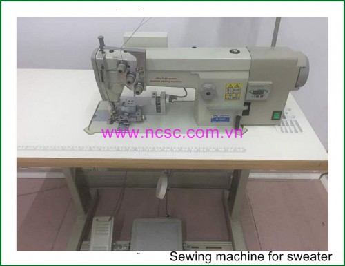 Sewing machine for sweater