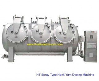 HT spray type hark yarn dyeing machine