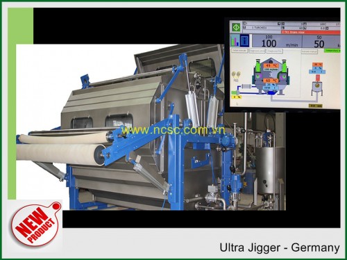 Ultra jigger dyeing machine